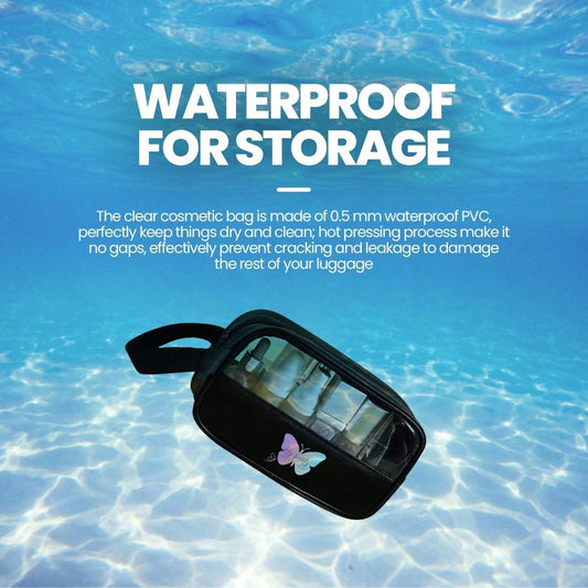 Clear Top Cosmetic Bag