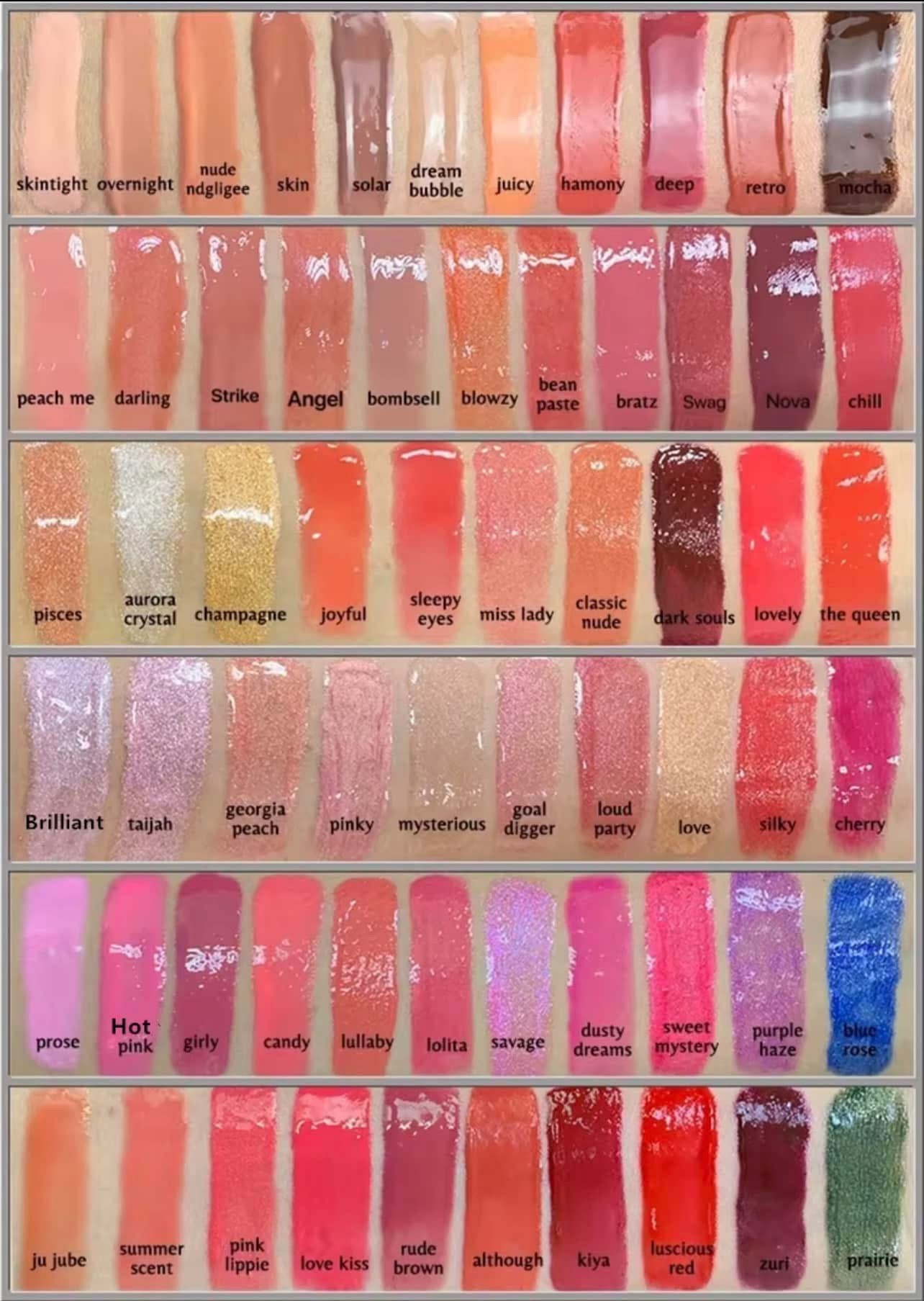 LED Mirror Lip Gloss
