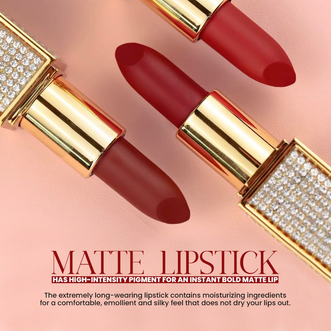 Matte Diamond Look Lipstick