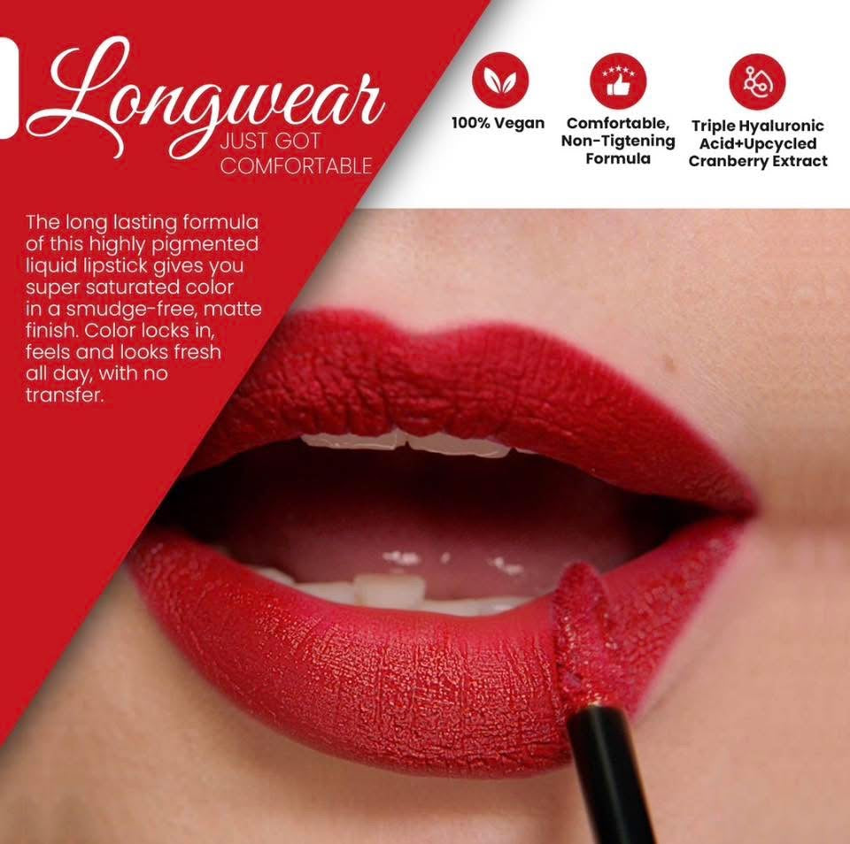 2-in-1 Matte Liquid Lipstick & Lip Liner Kit